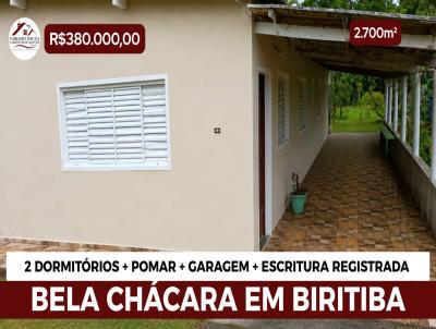 Ch�cara para Venda, em Biritiba-Mirim, bairro Pomar do Carmo, 2 dormit�rios, 1 banheiro, 3 vagas