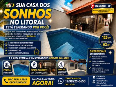 Casa para Venda, em Itanha�m, bairro SANTA TEREZINHA, 2 dormit�rios, 3 banheiros, 1 su�te, 2 vagas