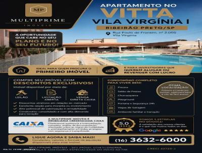 Apartamento para Venda, em Ribeir�o Preto, bairro Vila Virg�nia, 2 dormit�rios, 1 banheiro, 1 vaga