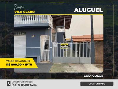 Casa para Loca��o, em Santo Ant�nio da Platina, bairro VILA CLARO, 4 dormit�rios, 3 banheiros, 3 vagas