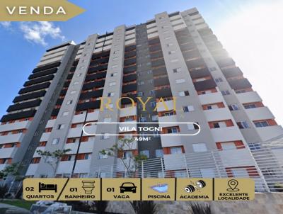 Apartamento para Venda, em Po�os de Caldas, bairro Vila Togni, 2 dormit�rios, 1 banheiro, 1 vaga