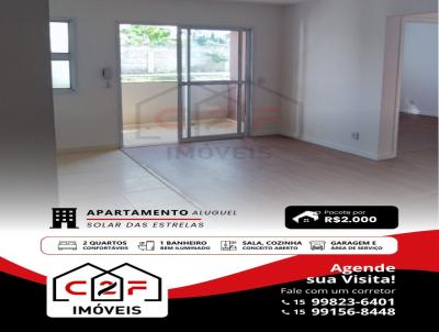 Apartamento para Loca��o, em Sorocaba, bairro Jardim das Estrelas, 2 dormit�rios, 1 banheiro, 1 vaga