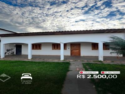 Comercial para Loca��o, em C�ceres, bairro Vila Mariana, 2 banheiros, 1 su�te, 1 vaga