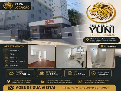 Apartamento para Loca��o, em Juiz de Fora, bairro Carlos Chagas, 2 dormit�rios, 1 banheiro, 1 vaga