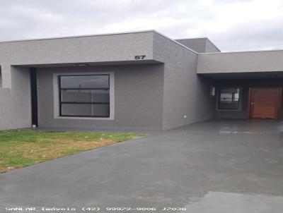 Casa para Venda, em Ponta Grossa, bairro Car�-car�, 2 dormit�rios, 1 banheiro