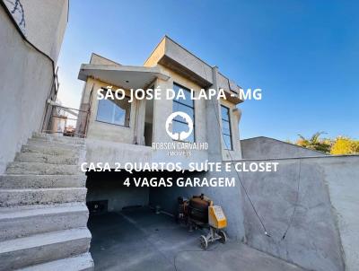 Casa para Venda, em S�o Jos� da Lapa, bairro Belo Vale, 2 dormit�rios, 1 banheiro, 1 su�te, 4 vagas