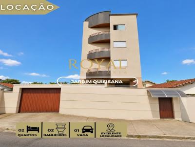 Apartamento para Loca��o, em Po�os de Caldas, bairro Jardim Quisisana, 2 dormit�rios, 2 banheiros, 1 su�te, 1 vaga