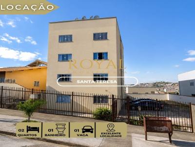 Apartamento para Loca��o, em Po�os de Caldas, bairro Santa Teresa, 2 dormit�rios, 1 banheiro, 2 vagas
