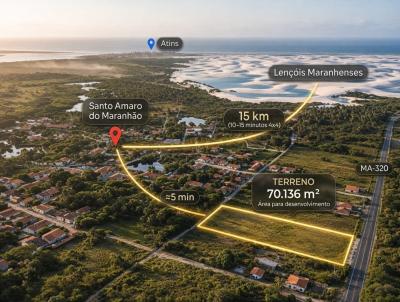 Terreno para Venda, em Santo Amaro do Maranh�o, bairro LEN��IS MARANHENSES - SANTO AMARO