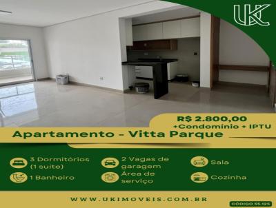 Apartamento para Loca��o, em Fernand�polis, bairro Jardim Santista, 3 dormit�rios, 2 banheiros, 1 su�te, 2 vagas