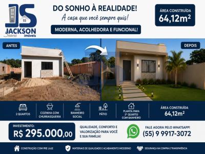 Casa para Venda, em S�o Borja, bairro Altos da Boa Vista, 2 dormit�rios, 1 banheiro