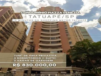 Apartamento para Venda, em , bairro Tatuape, 3 dormit�rios, 1 su�te, 2 vagas