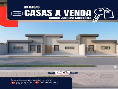 Casa para Venda, em Patos, bairro Jardim Magn�lia, 3 dormit�rios, 1 banheiro, 1 su�te, 1 vaga
