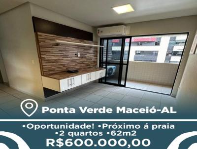 Apartamento 2 Quartos para Venda, em Macei�, bairro Ponta Verde