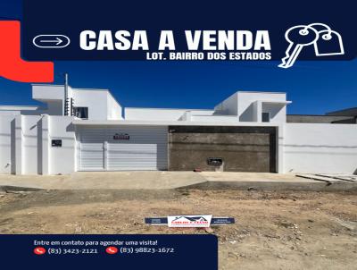 Casa para Venda, em Patos, bairro Bairro dos Estados, 3 dormit�rios, 1 banheiro, 2 su�tes, 1 vaga