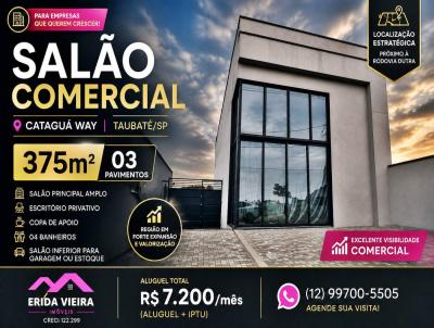 Comercial para Loca��o, em Taubat�, bairro Condominio Catagu� Way, 4 banheiros
