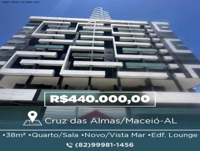 Apartamento 1 Quarto para Venda, em Macei�, bairro Cruz das Almas, 1 dormit�rio, 1 banheiro, 1 su�te, 1 vaga