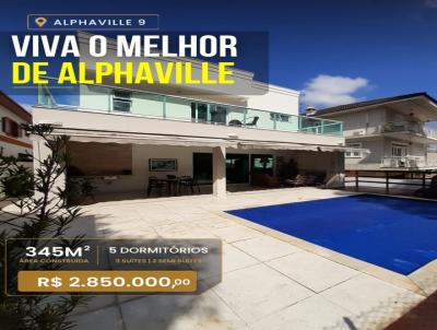 Casa para Venda, em , bairro Alphaville, 5 dormit�rios, 3 su�tes