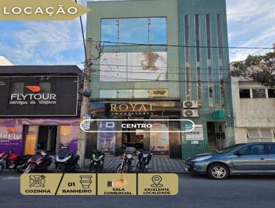 Sala Comercial para Loca��o, em Po�os de Caldas, bairro Centro, 1 banheiro