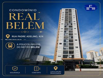 Apartamento para Venda, em S�o Paulo, bairro Bel�m, 2 dormit�rios, 1 banheiro, 1 vaga