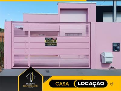 Casa para Loca��o, em Jaru, bairro Residencial Savana Park, 2 dormit�rios, 1 banheiro, 1 su�te, 1 vaga