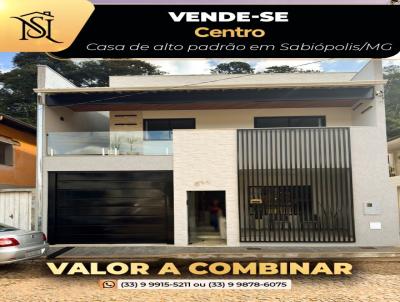 Casa para Venda, em Sabin�polis, bairro Centro, 3 dormit�rios, 1 banheiro, 1 su�te, 2 vagas