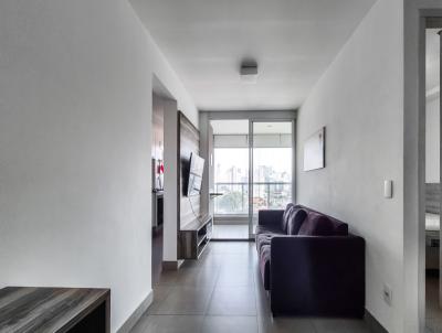 Apartamento para Loca��o, em S�o Paulo, bairro Brooklin Paulista, 1 dormit�rio, 1 banheiro, 1 su�te, 1 vaga