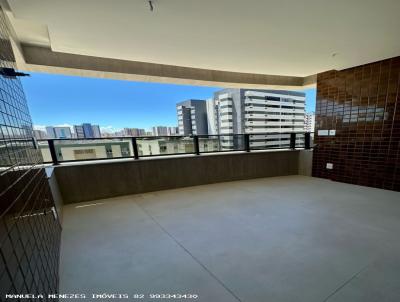 Apartamento 3 Quartos para Venda, em Macei�, bairro Ponta Verde, 3 dormit�rios, 4 banheiros, 3 su�tes, 2 vagas
