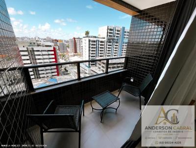 Apartamento 1 Quarto para Loca��o, em Macei�, bairro Ponta Verde, 1 dormit�rio, 1 banheiro, 1 su�te, 1 vaga