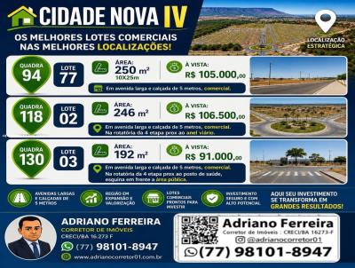 Terreno para Venda, em Barreiras, bairro CIDADE NOVA IV