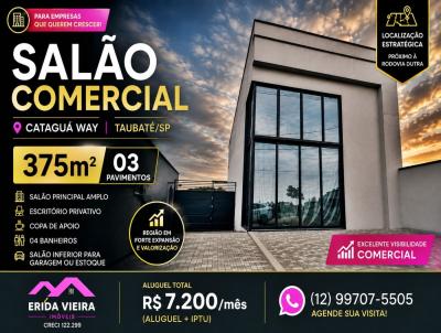 Comercial para Loca��o, em Taubat�, bairro Condominio Catagu� Way, 4 banheiros
