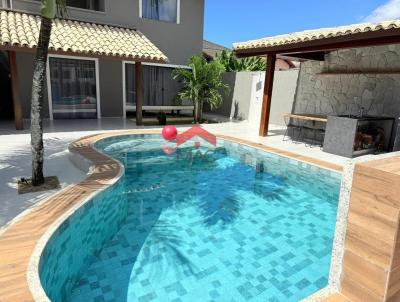 Casa para Venda, em Cama�ari, bairro Busca Vida (Abrantes), 4 dormit�rios, 5 banheiros, 2 su�tes, 3 vagas