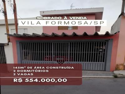 Sobrado para Venda, em , bairro Vila Formosa, 2 dormit�rios, 2 banheiros, 2 vagas