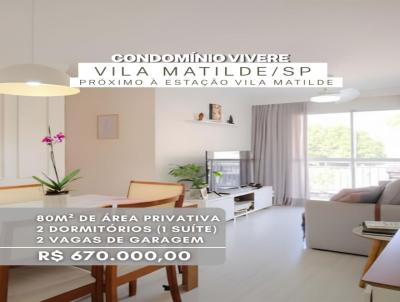 Apartamento para Venda, em S�o Paulo, bairro Vila Matilde, 2 dormit�rios, 1 banheiro, 1 su�te, 2 vagas