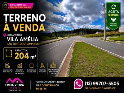 Terreno para Venda, em S�o Jos� dos Campos, bairro Vila Am�lia