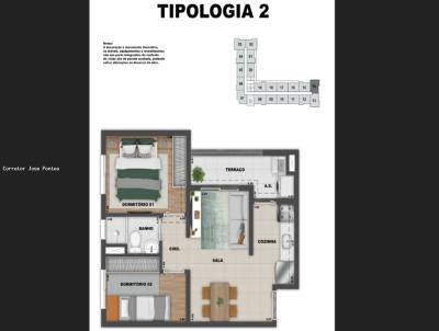 Apartamento para Venda, em S�o Paulo, bairro Mooca, 2 dormit�rios, 1 banheiro