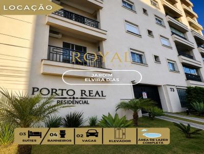 Apartamento para Loca��o, em Po�os de Caldas, bairro , 4 banheiros, 3 su�tes, 2 vagas