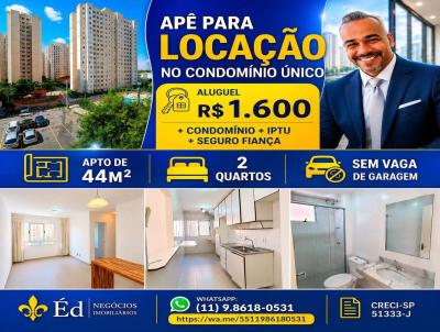 Apartamento para Loca��o, em Guarulhos, bairro Ponte Grande, 2 dormit�rios, 1 banheiro