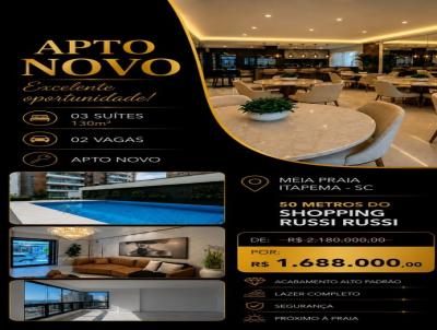 Apartamento para Venda, em Itapema, bairro , 4 banheiros, 3 su�tes, 2 vagas