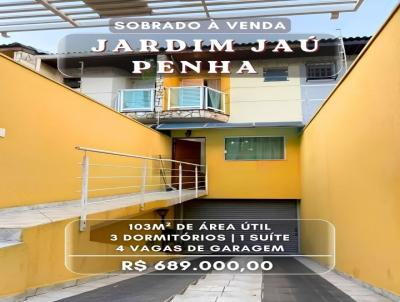 Sobrado para Venda, em S�o Paulo, bairro Jardim Ja�, 3 dormit�rios, 3 banheiros, 1 su�te, 4 vagas