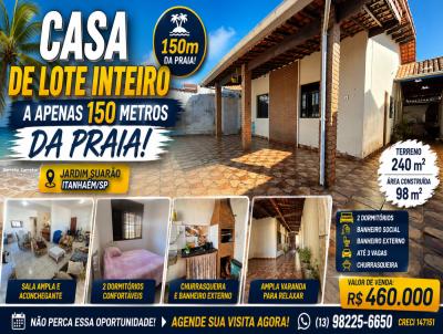 Casa para Venda, em Itanha�m, bairro SUAR�O, 2 dormit�rios, 3 banheiros, 1 su�te, 3 vagas