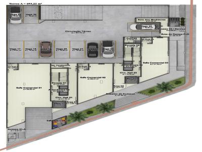 Sala Comercial para Venda, em Laguna, bairro Mar Grosso