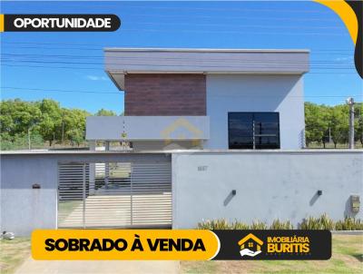 Sobrado para Venda, em Buritis, bairro Setor 11, 2 dormit�rios, 1 banheiro, 1 su�te, 1 vaga