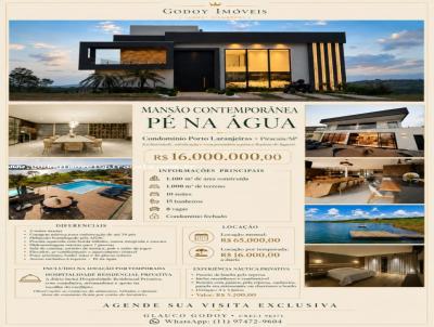 Mans�o para Temporada, em Piracaia, bairro Porto Laranjeiras Represa, 10 dormit�rios, 15 banheiros, 10 su�tes, 8 vagas