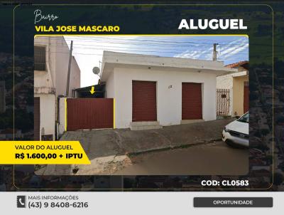 Casa para Loca��o, em Santo Ant�nio da Platina, bairro VILA JOSE MASCARO, 3 dormit�rios, 2 banheiros, 3 vagas