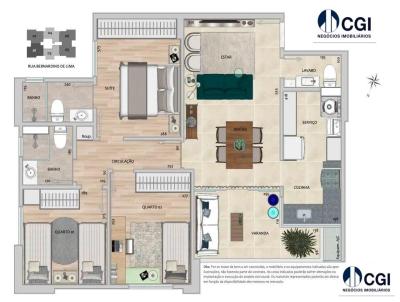 Apartamento para Venda, em Belo Horizonte, bairro Gutierrez, 3 dormit�rios, 3 banheiros, 1 su�te, 2 vagas