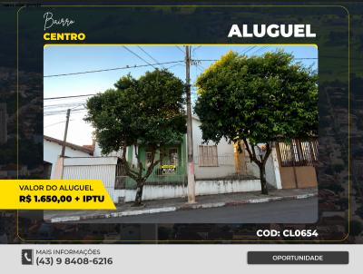 Casa para Loca��o, em Santo Ant�nio da Platina, bairro CENTRO, 4 dormit�rios, 3 banheiros, 1 su�te, 1 vaga