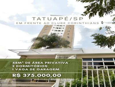 Apartamento para Venda, em S�o Paulo, bairro Tatuape, 2 dormit�rios, 1 banheiro, 1 vaga