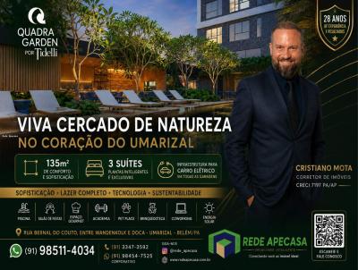 Apartamento para Venda, em Bel�m, bairro Umarizal, 3 dormit�rios, 5 banheiros, 3 su�tes, 2 vagas