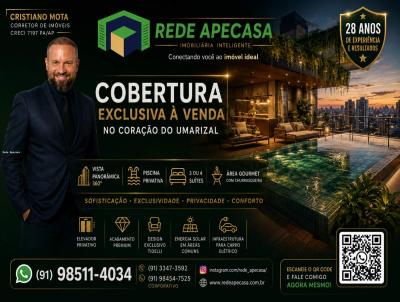 Cobertura para Venda, em Bel�m, bairro Umarizal, 4 dormit�rios, 6 banheiros, 4 su�tes, 4 vagas